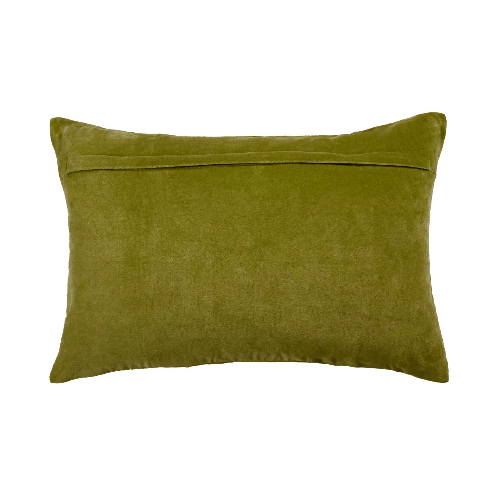 Boulder Olive Cushion