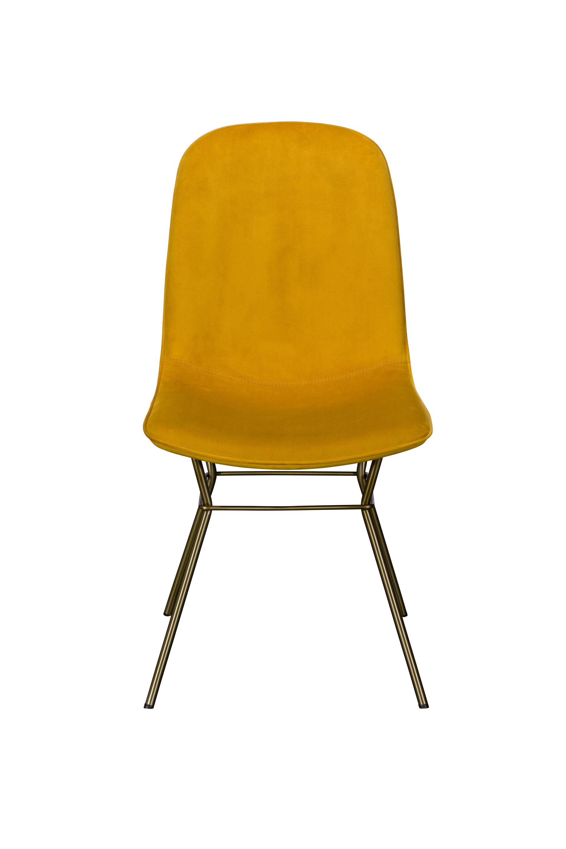 Ruby Mustard Dining Chair