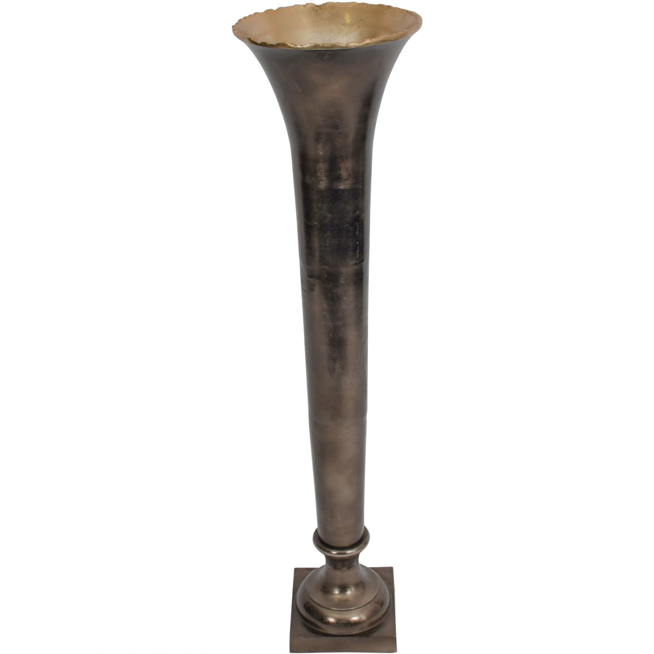 Merapi Lava Trumpet Vase 120cm