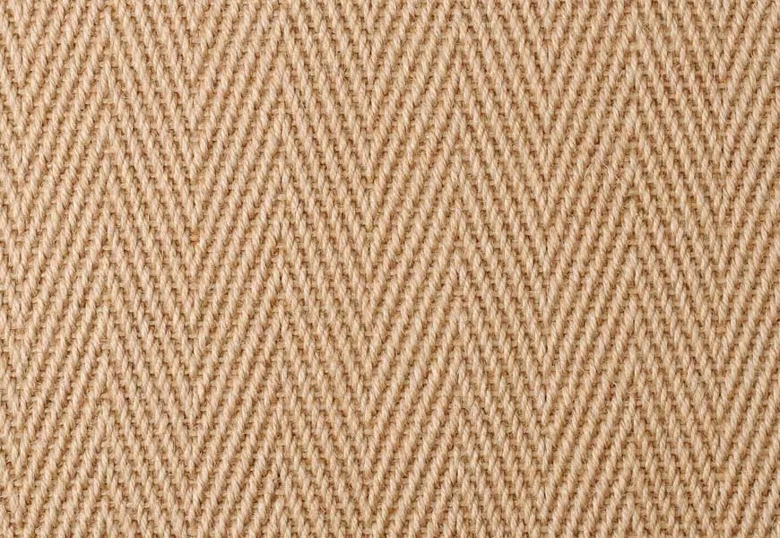 Jute Herringbone Natural 4617