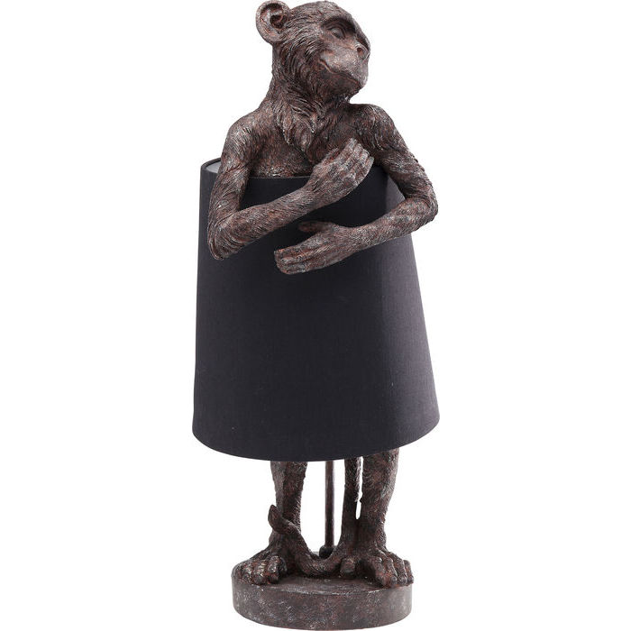 Table Lamp Monkey Brown