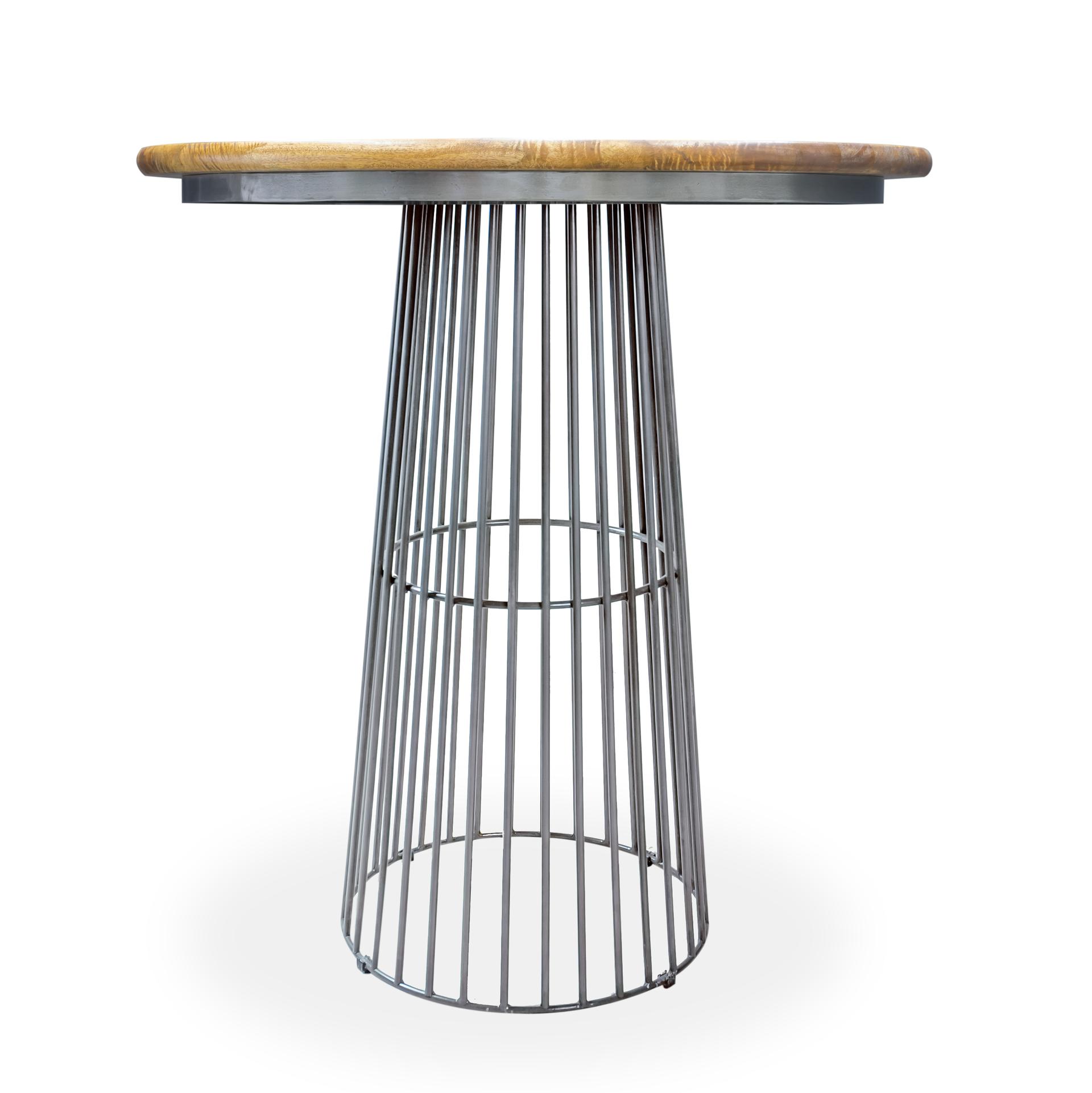 Reclaimed Birdcage Bar Table