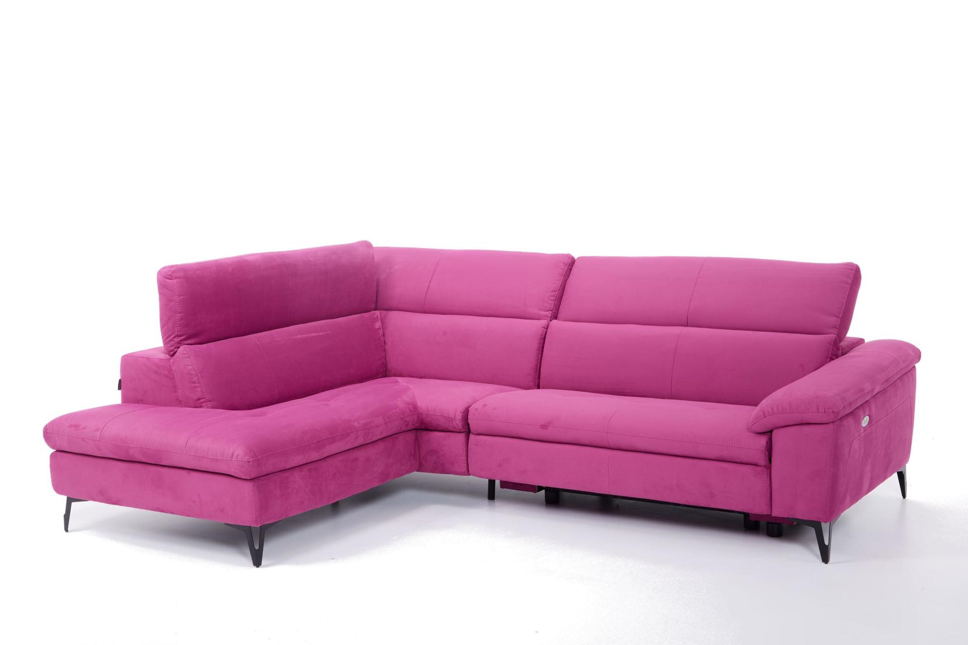 Martine Corner Sofa Blush