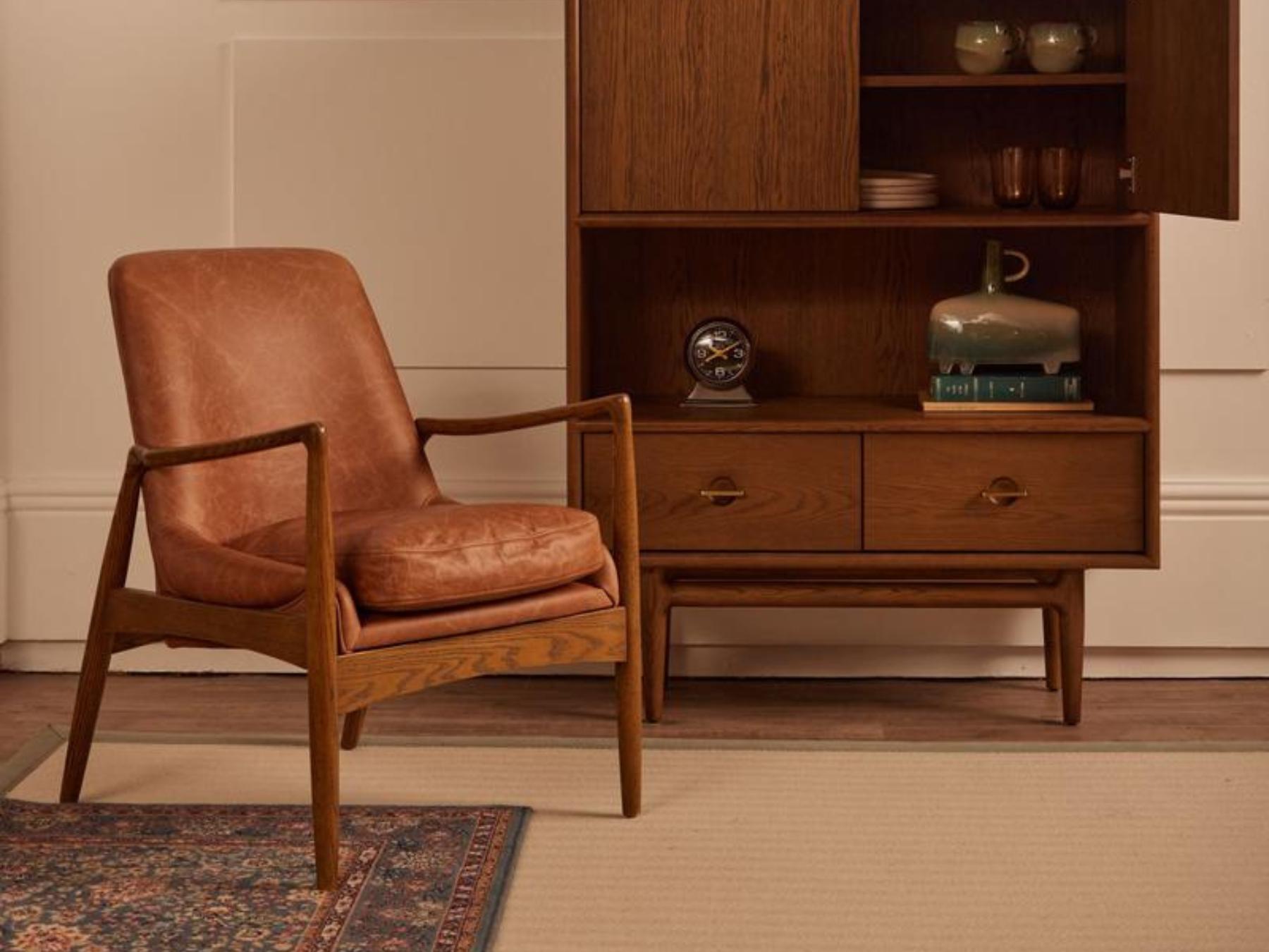 Roxby Armchair Tan