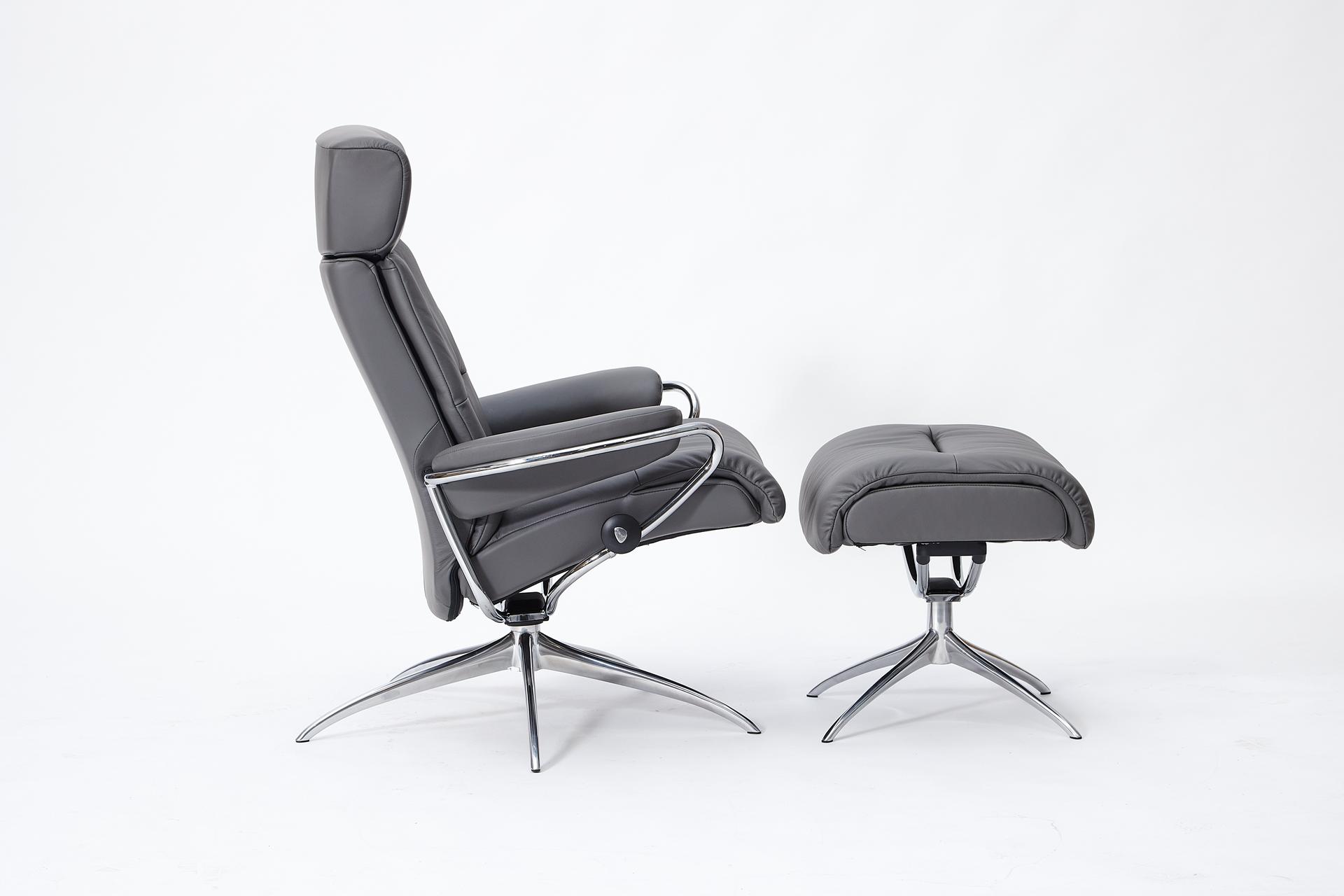 Stressless Tokyo Paloma Metal Grey Star Chair