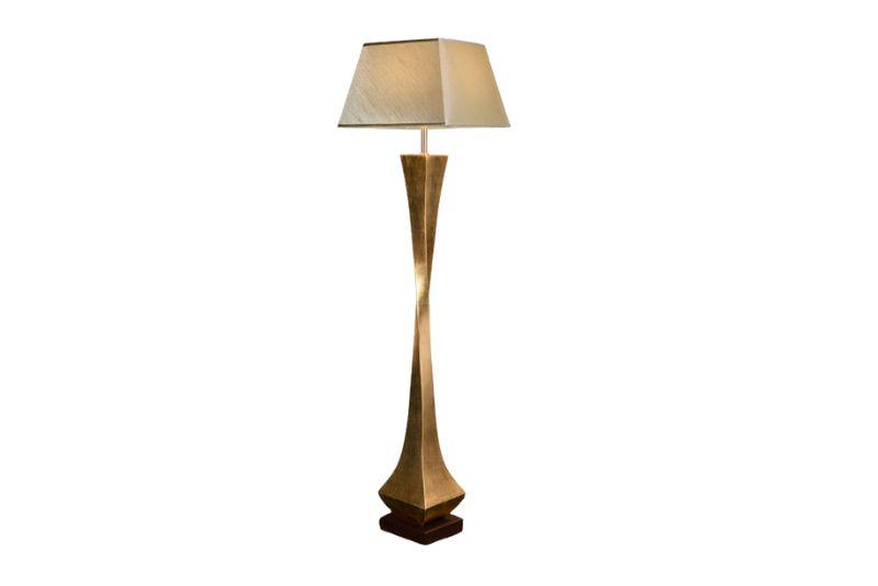 Zoya Gold Deco Floor Lamp