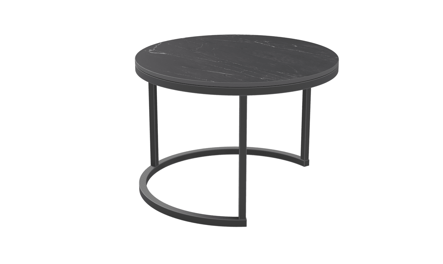 Dolce Vita Side Table Marquina Marble