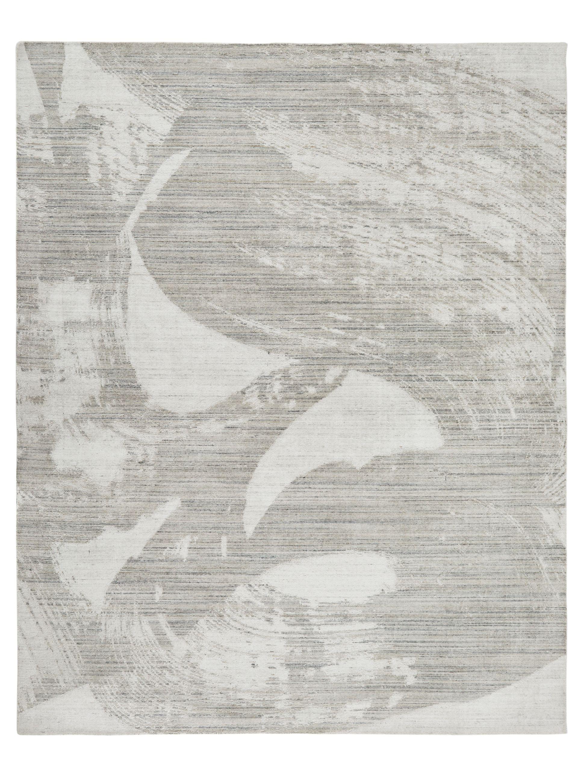 Concept Looms DU155 White/Light Blue Rug