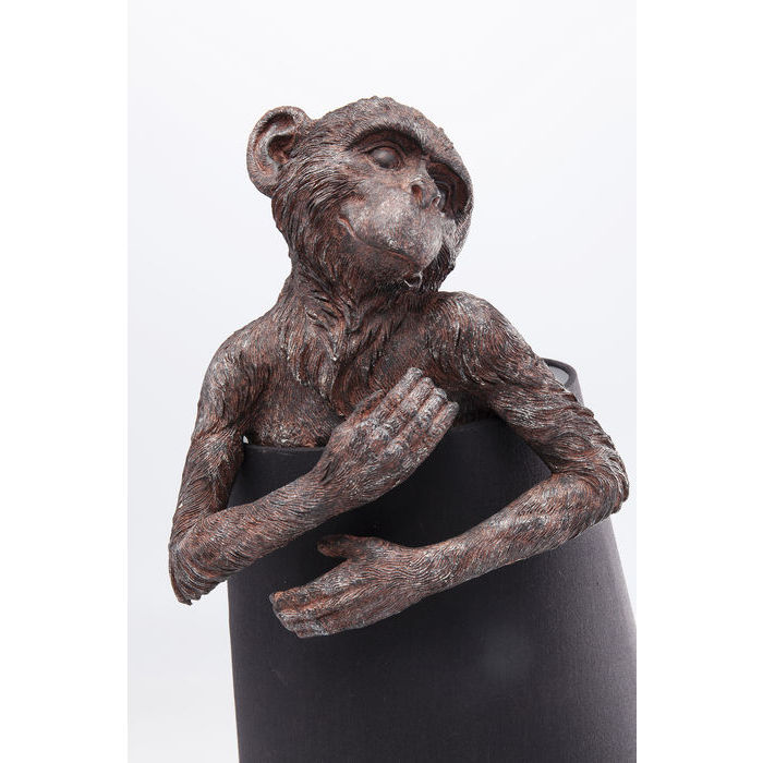 Table Lamp Monkey Brown