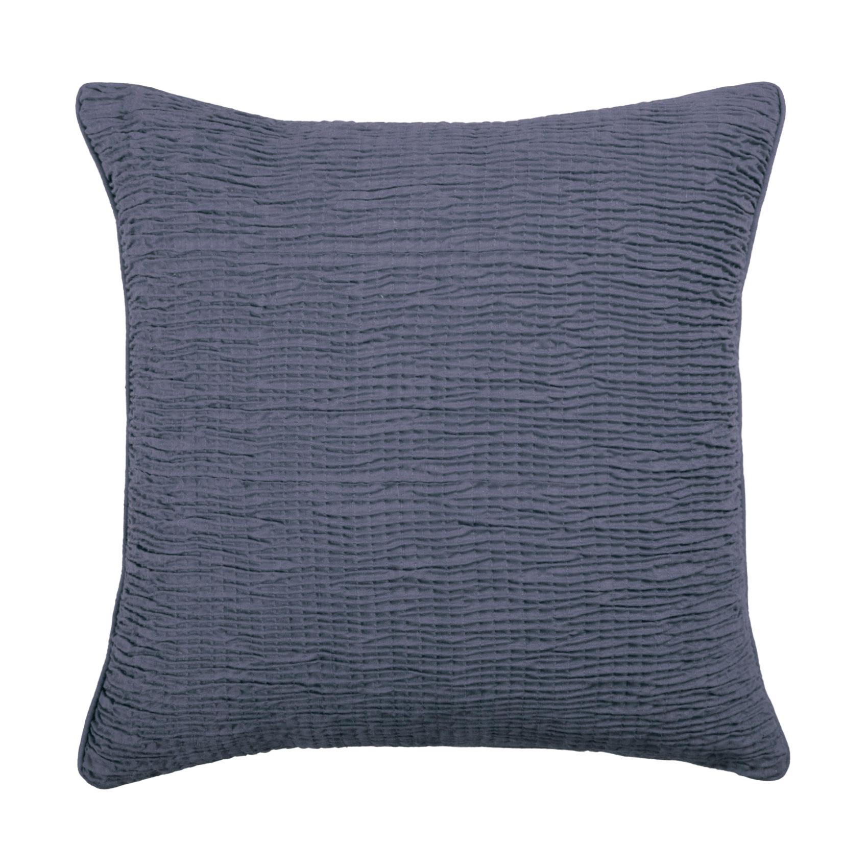 Rainfall Aubergine Cushion