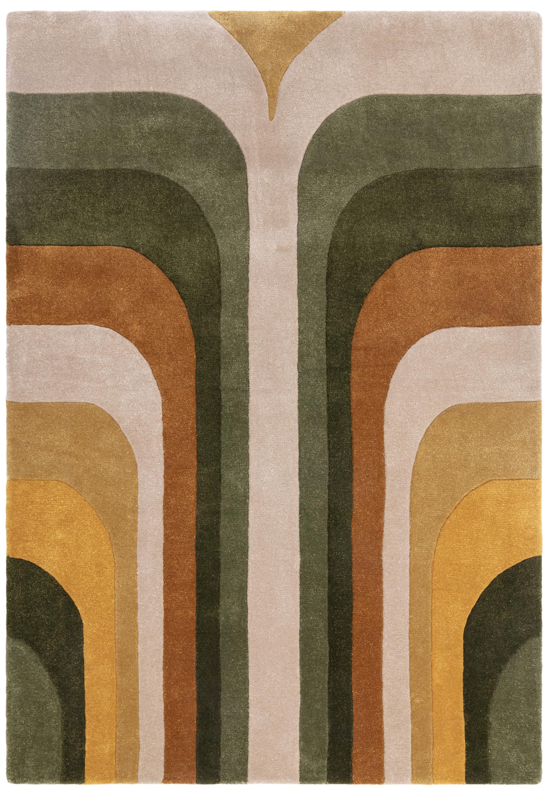 Romy Rug Retro Green