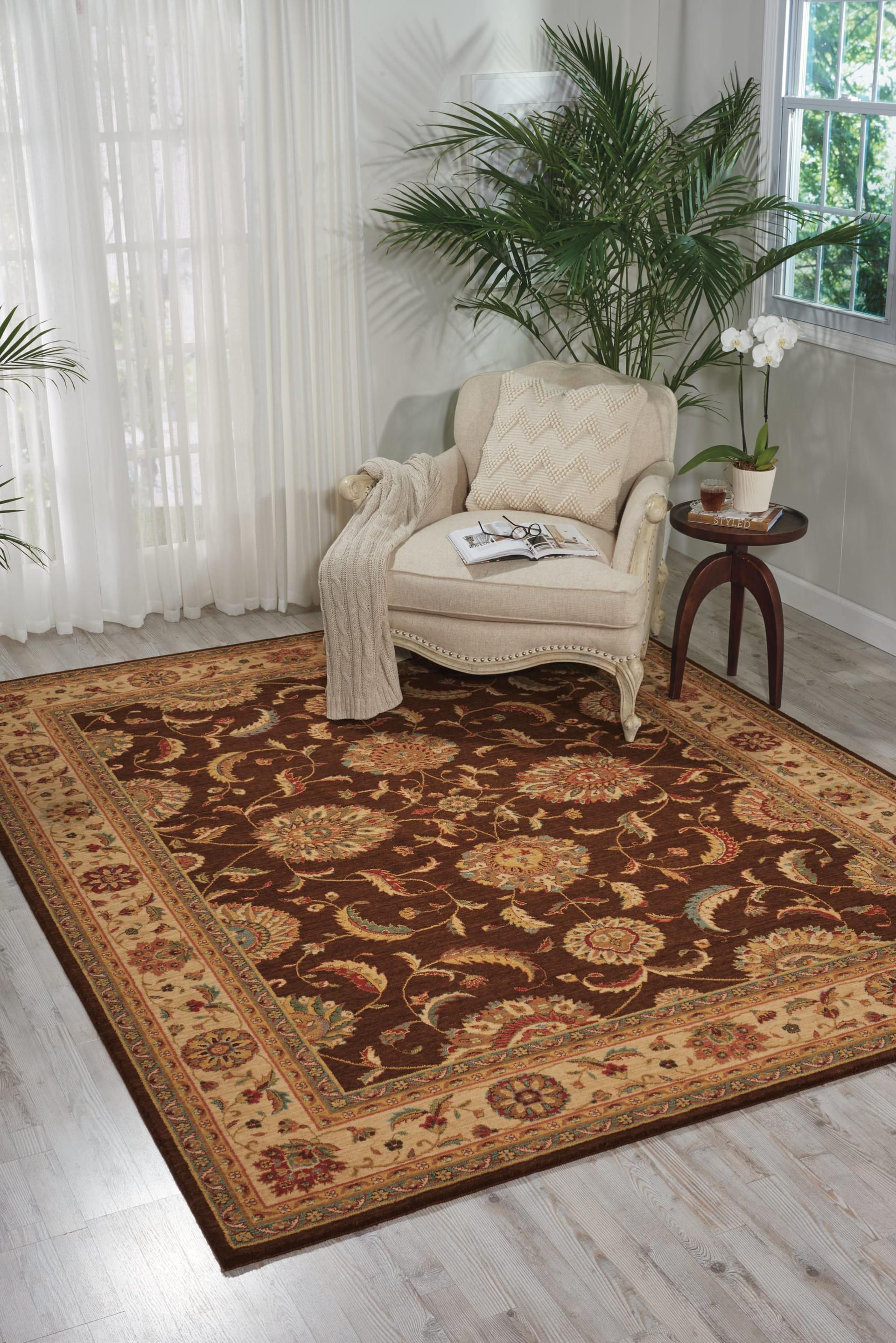 Living Treasures Rug LI04 Brown