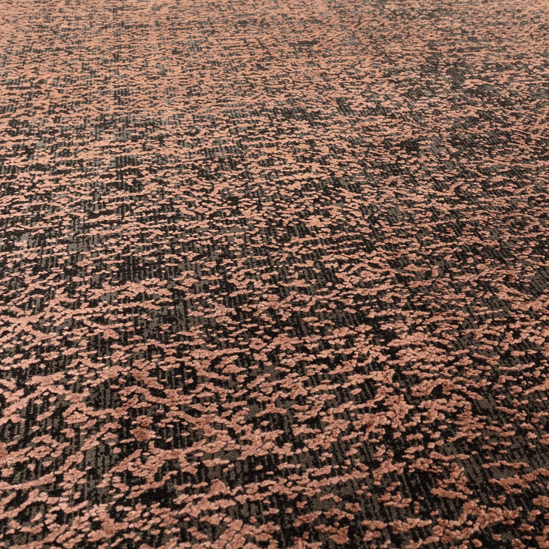 Elodie Rug Terracotta/Black