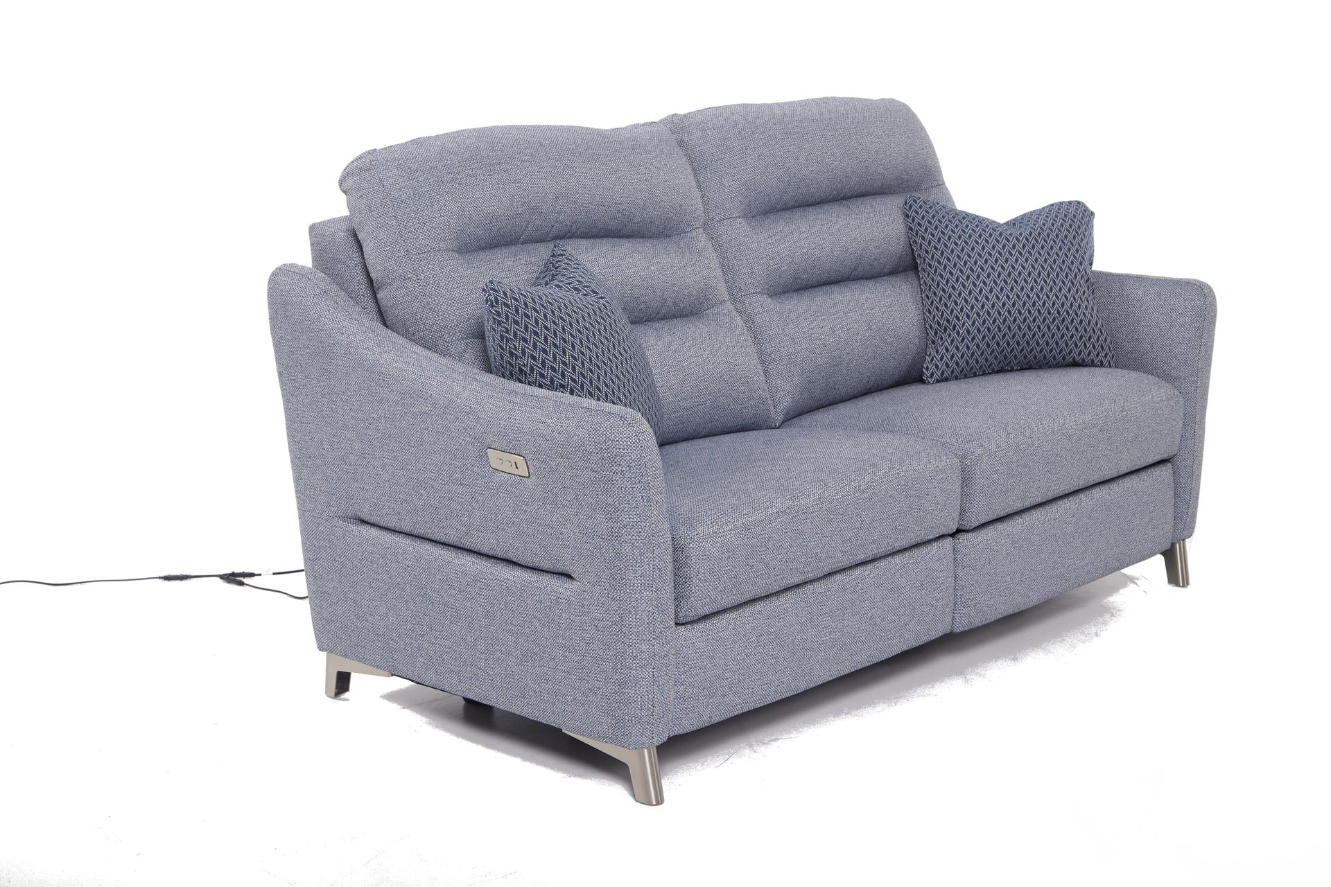 Jesper 3 Seater Double Power Recliner