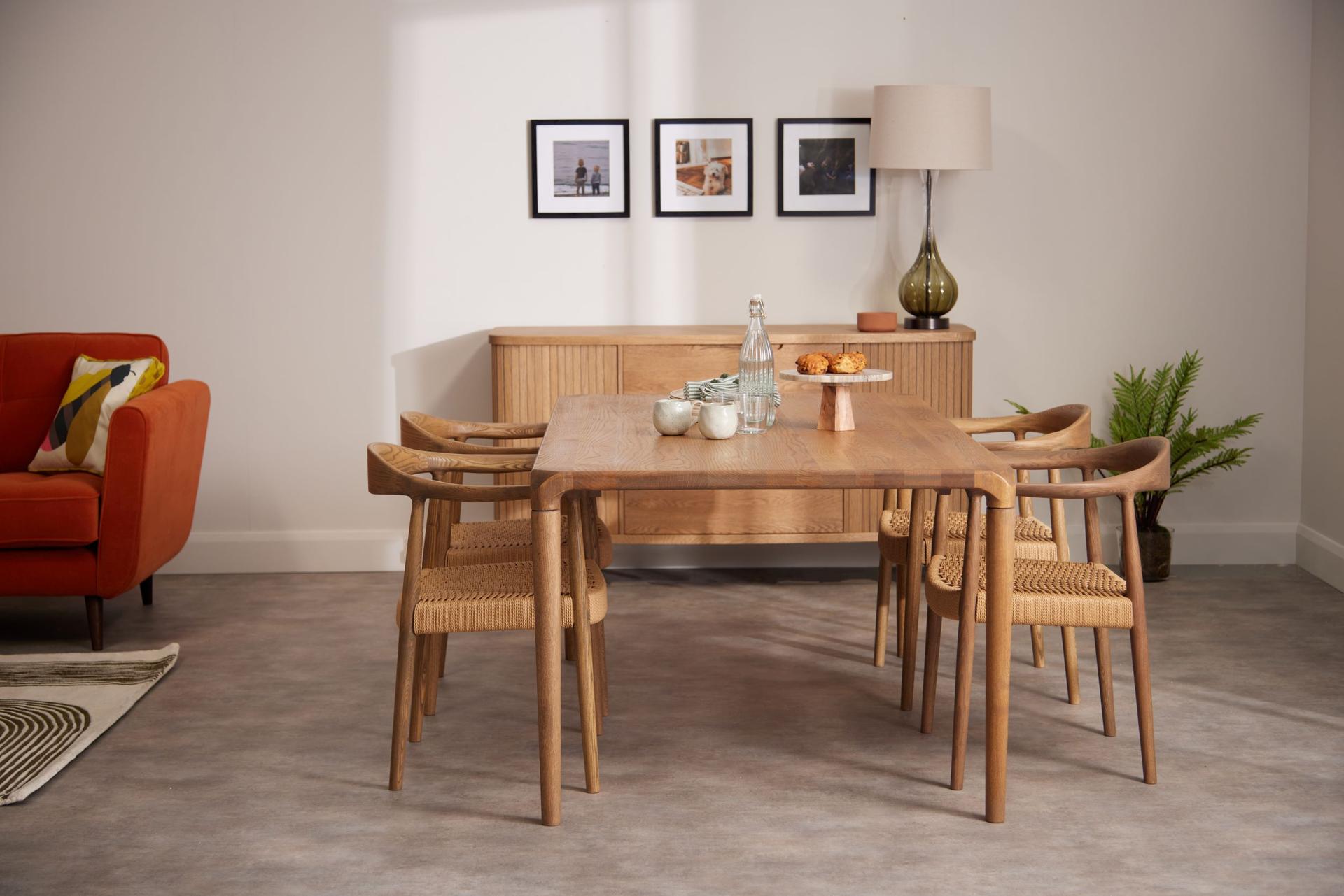 Hugo Chair with Natural Weave Rope