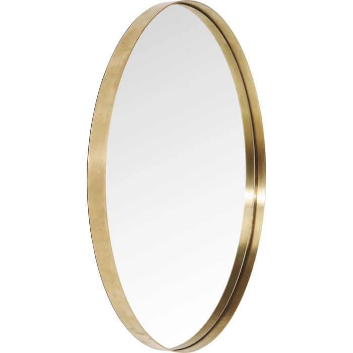 Brass Curve Mirror