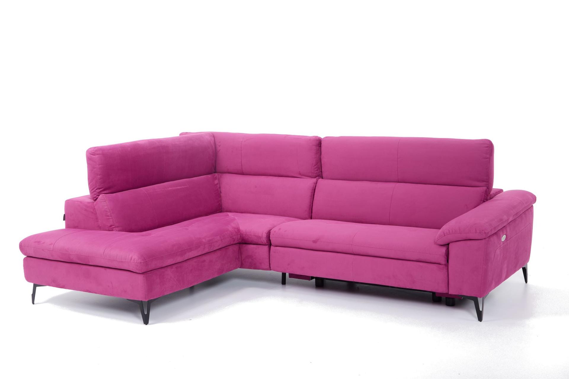 Martine Corner Sofa Blush