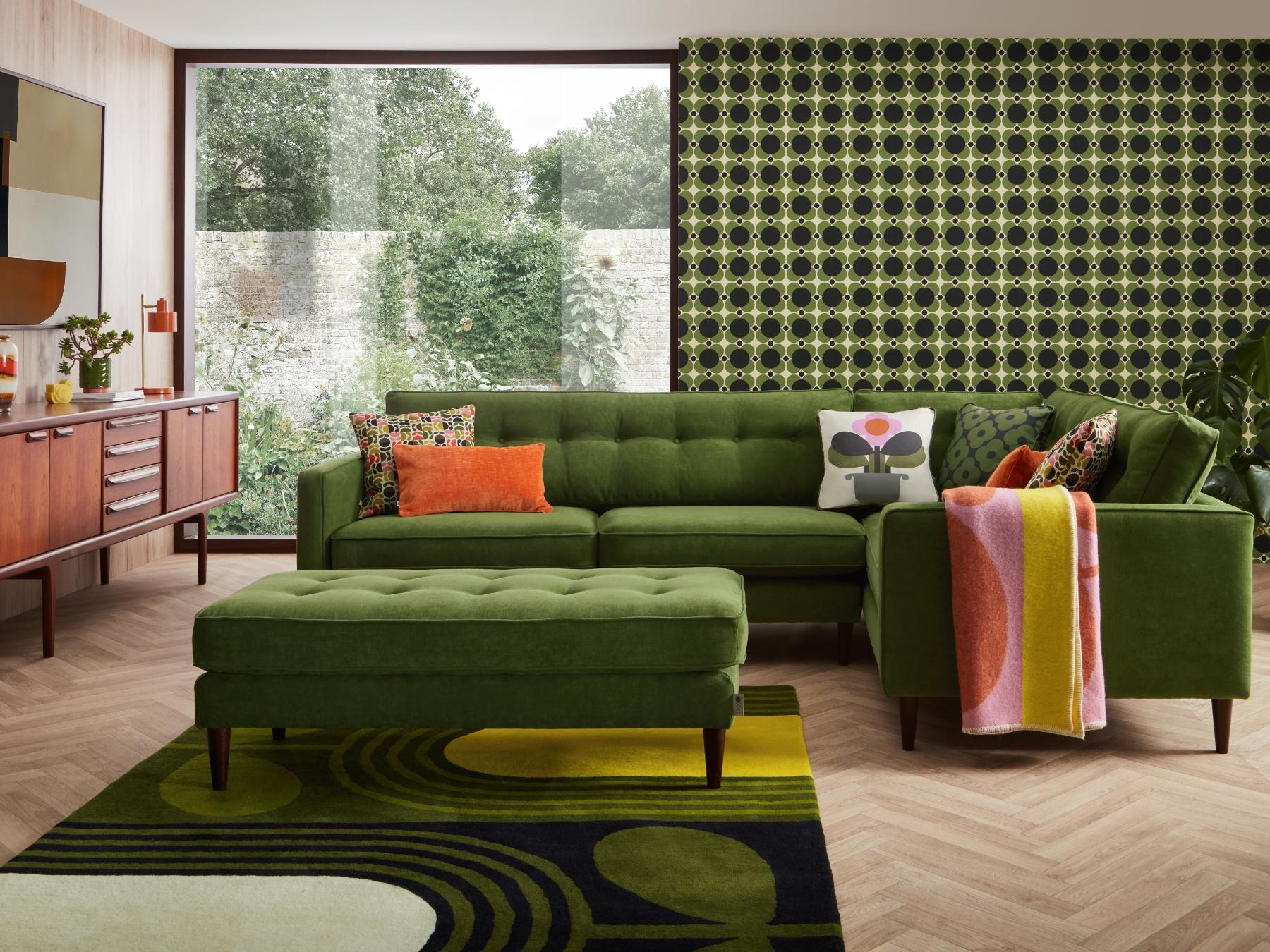Orla Kiely Ebben Footstool