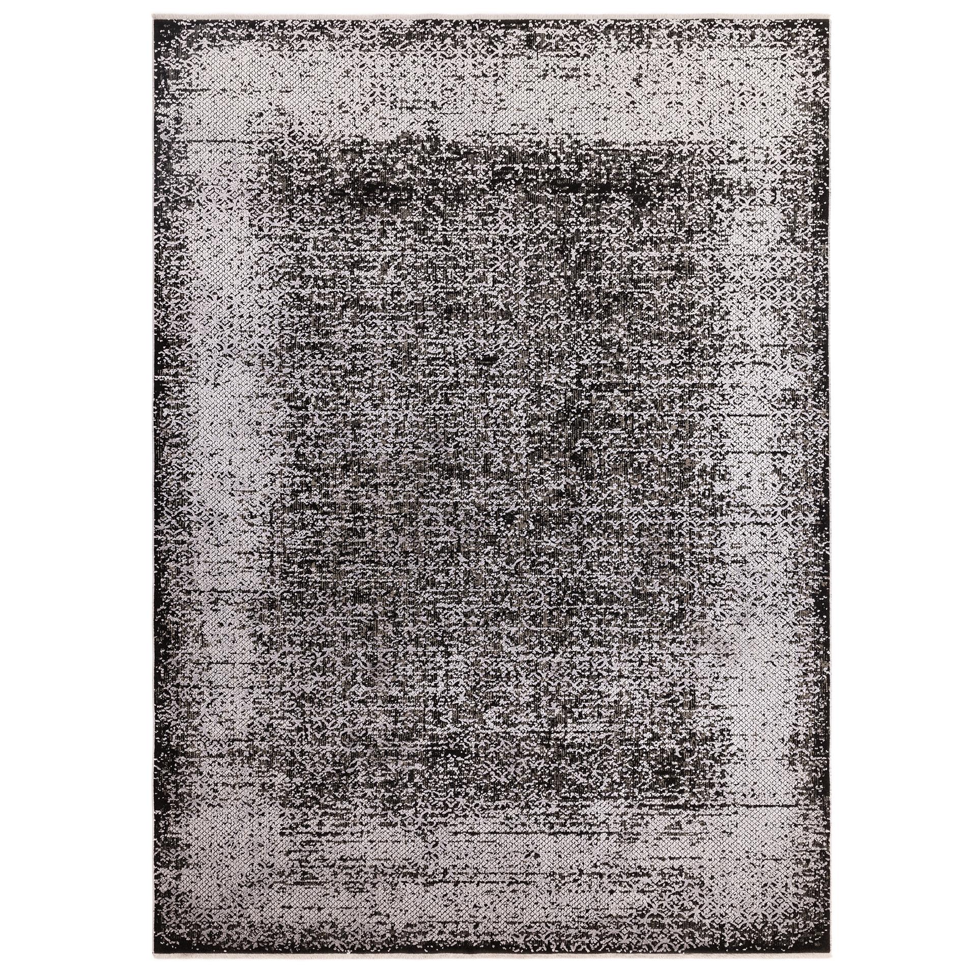 Elodie Rug Silver/Black