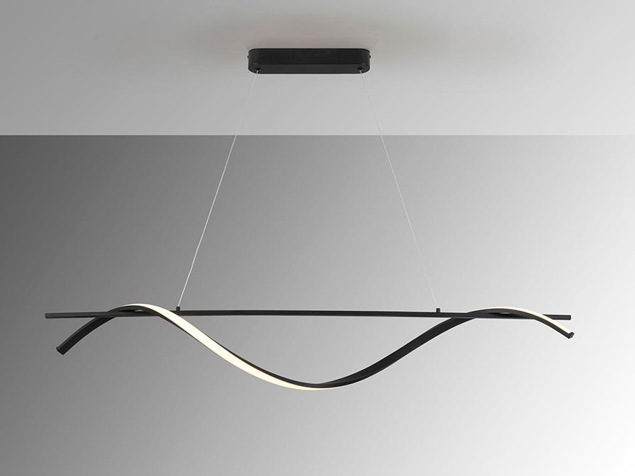 Boa Lamp Black