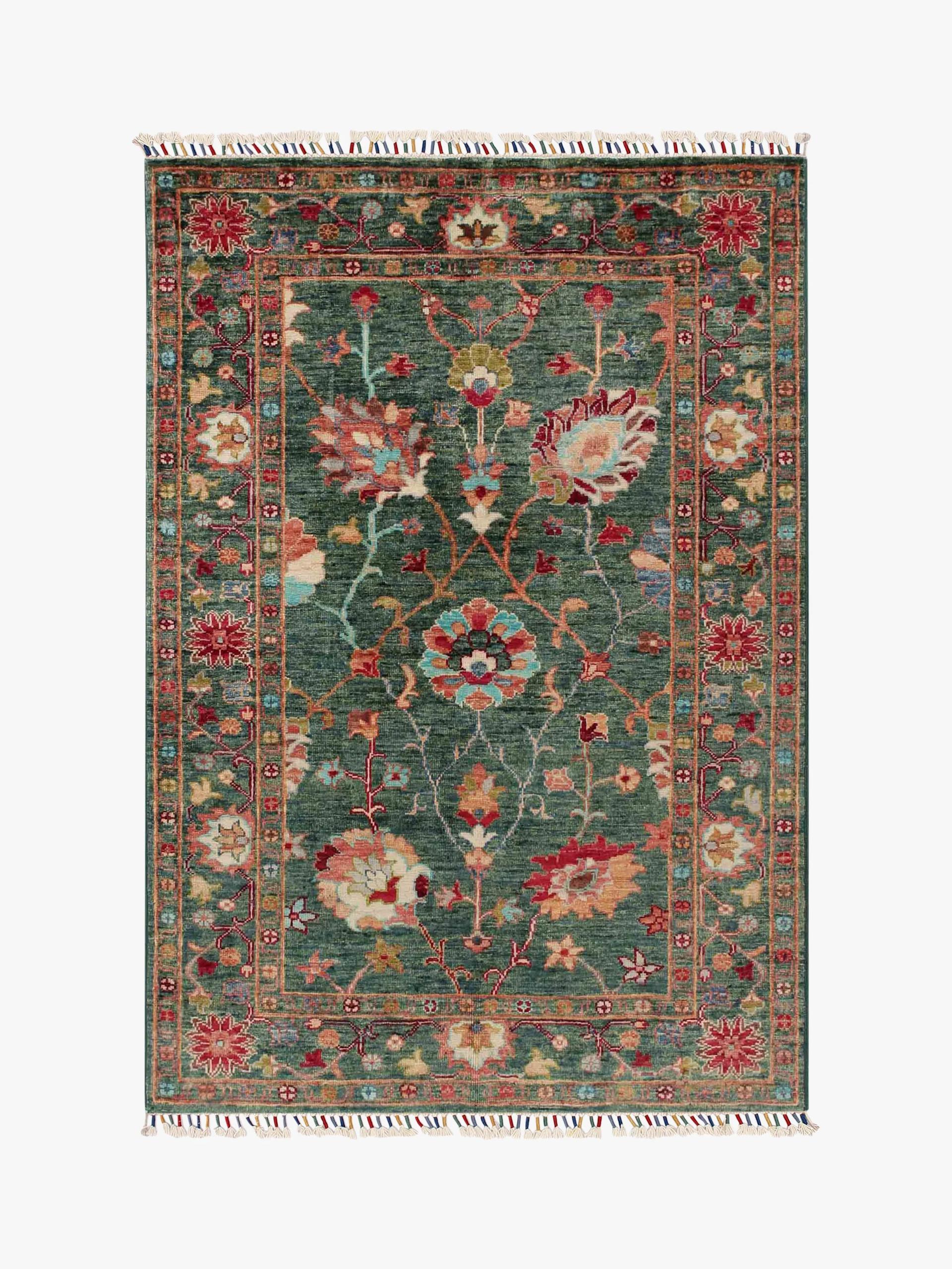 Sultani Green Rug 1.48m x 0.99m