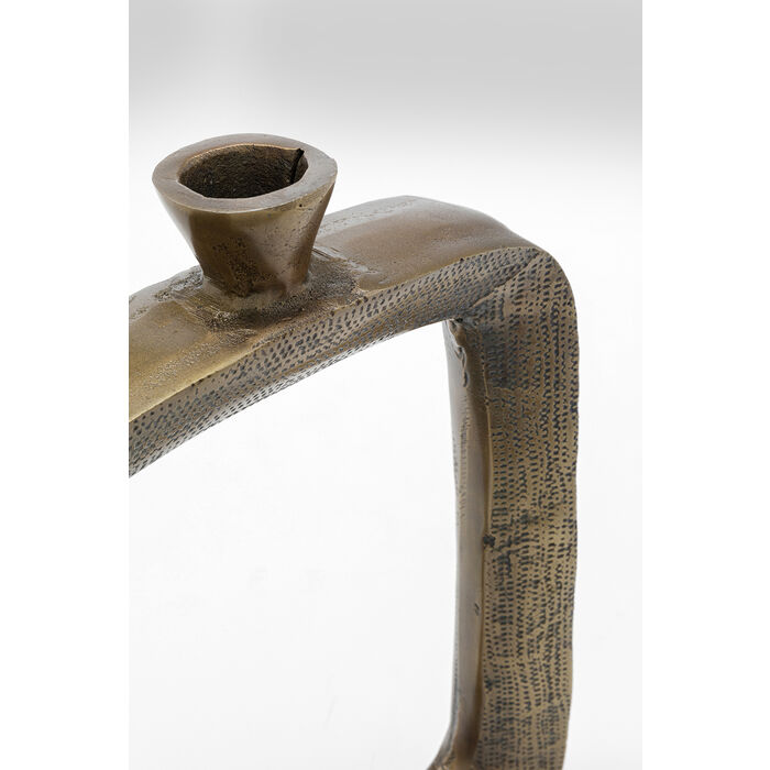 Tanu Brass Candle Holder