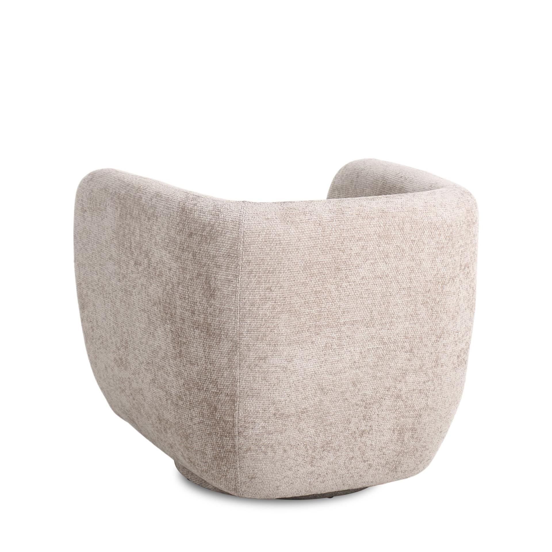 Arken Swivel Chair Beige