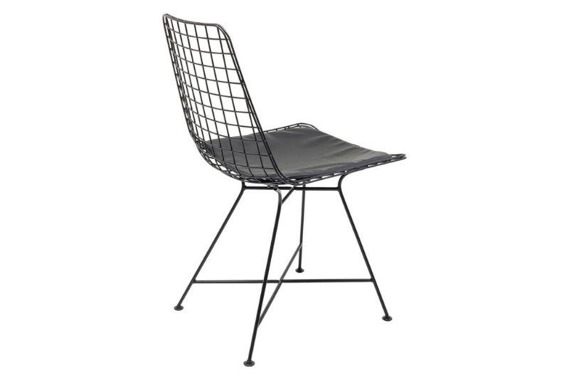 Black Grid Chair