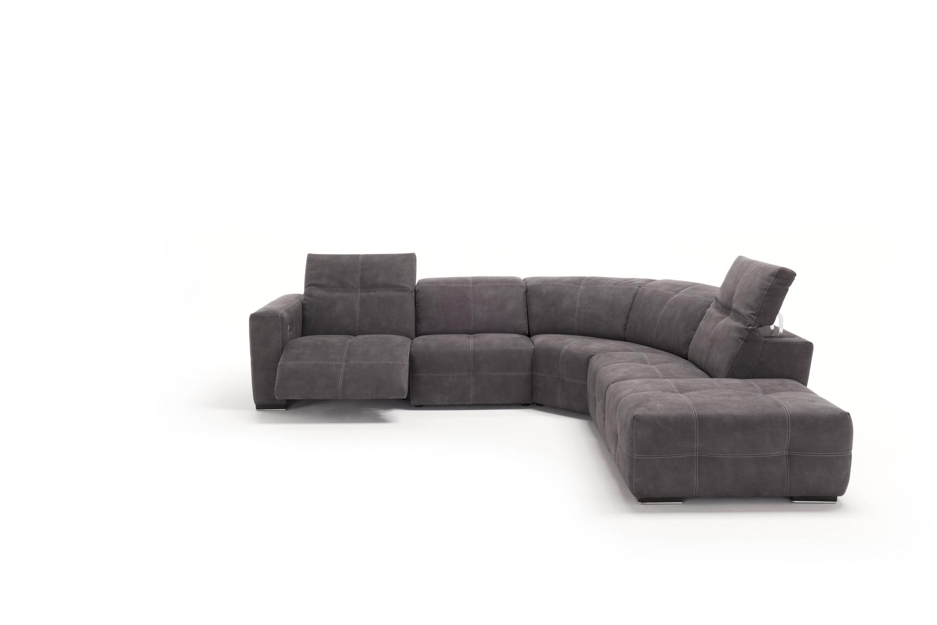 Sauvanne Electric Recliner Corner Sofa