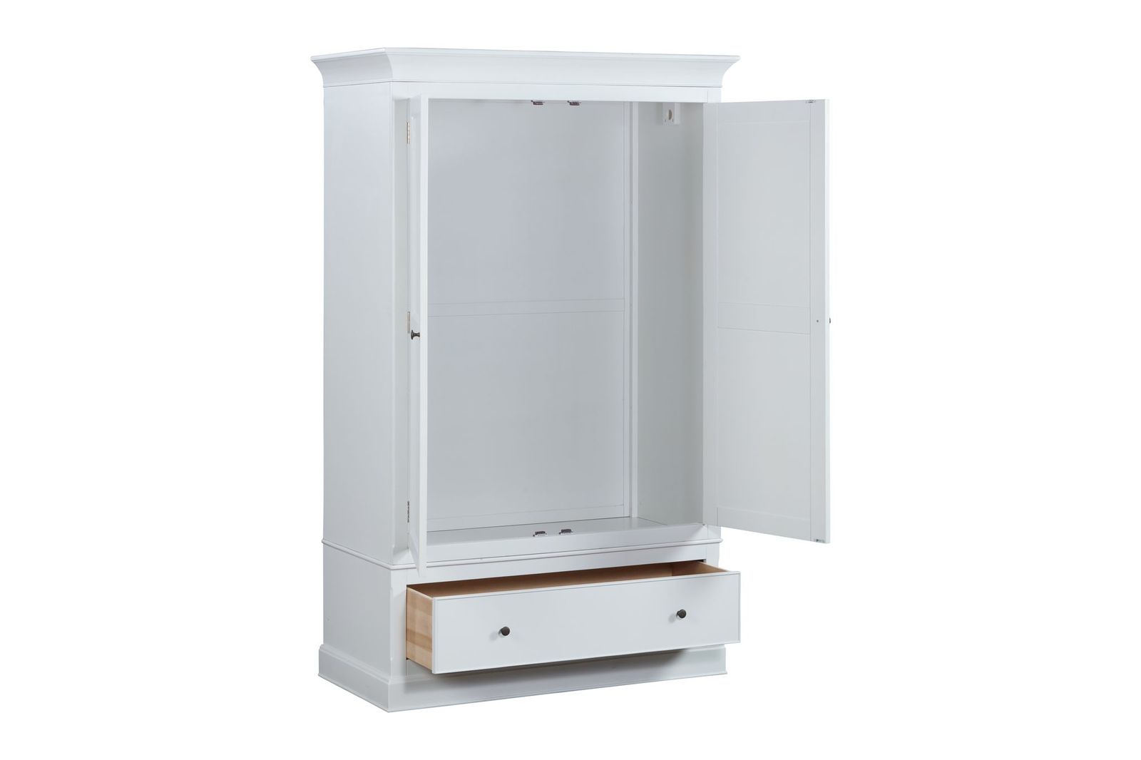 Pietra 2 Door Wardrobe Antique White