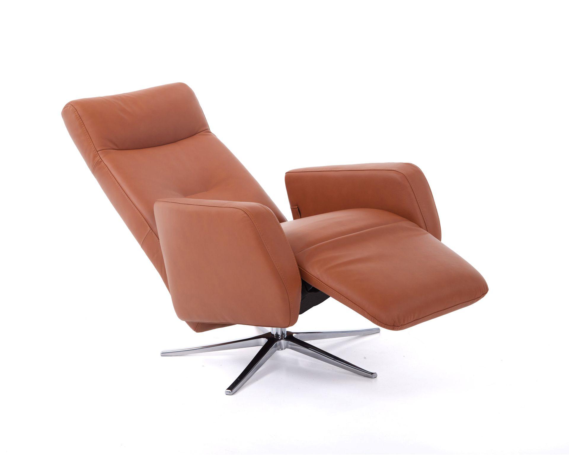 Ekornes Space 2100 Recliner Chair Whiskey