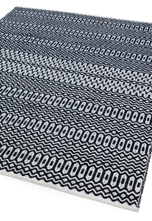 Halsey Black Outdoor Rug