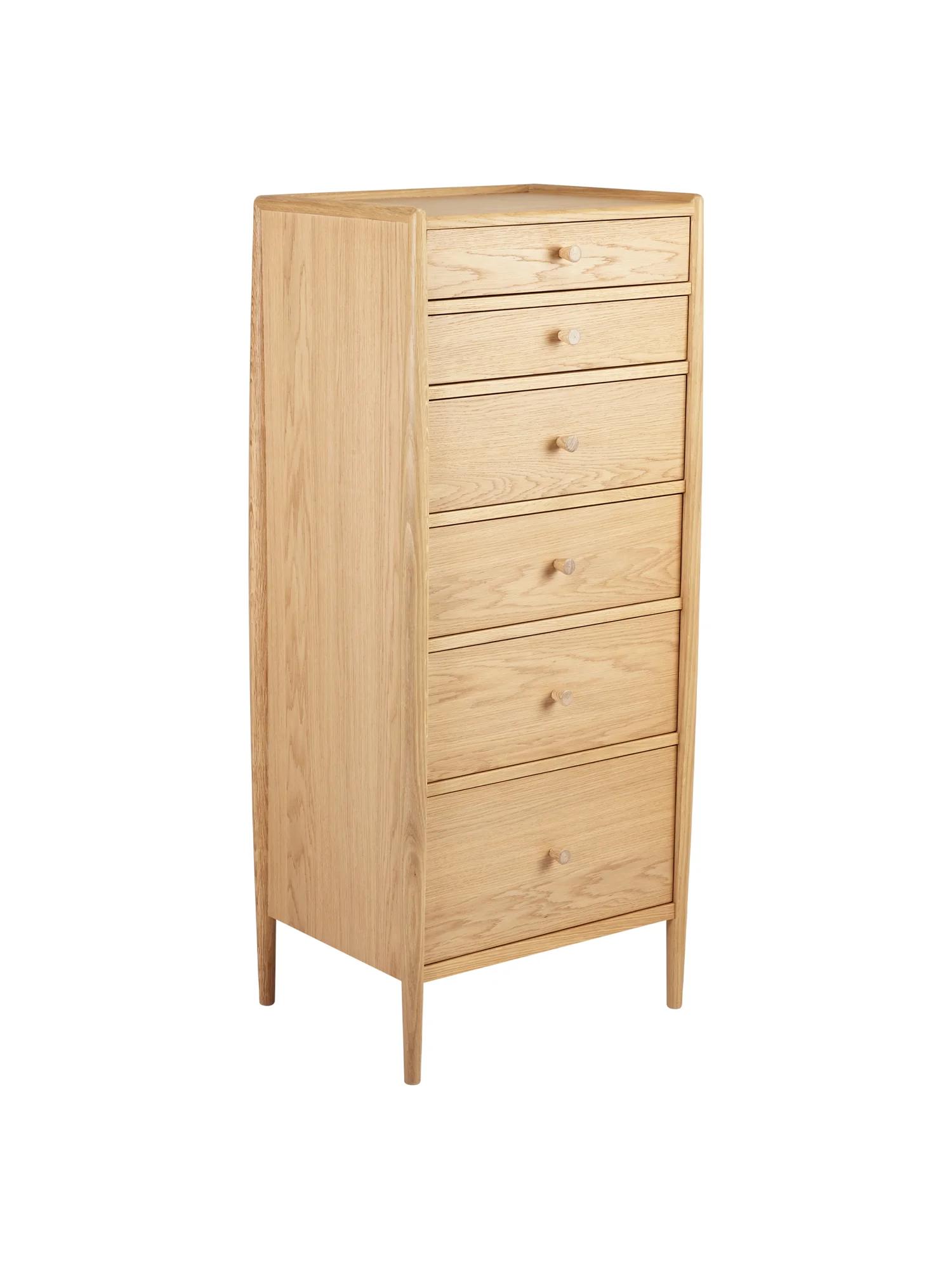 Ercol Addington 6 Drawer Tall Chest