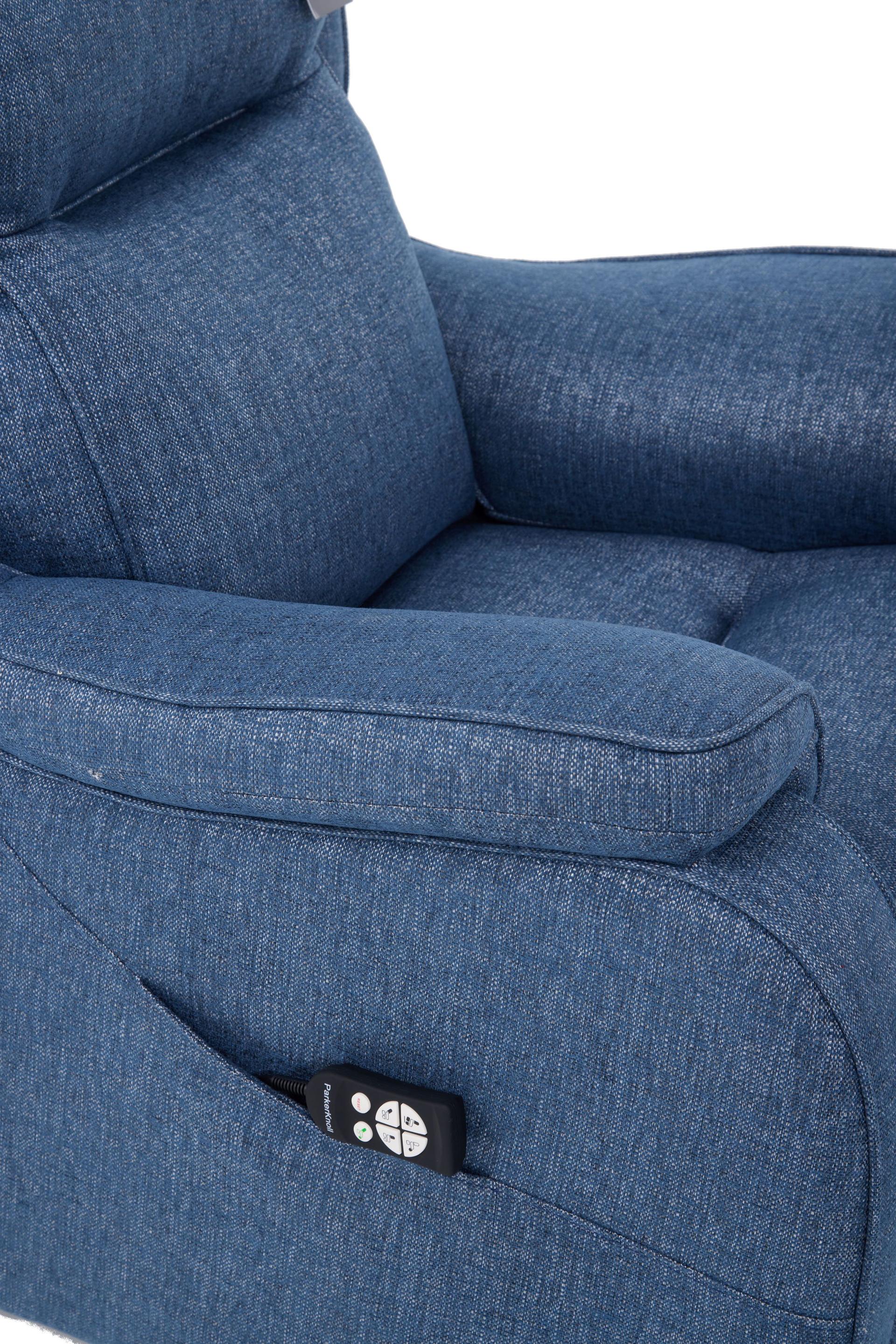 Boston Rise and Recline Armchair Carton Navy