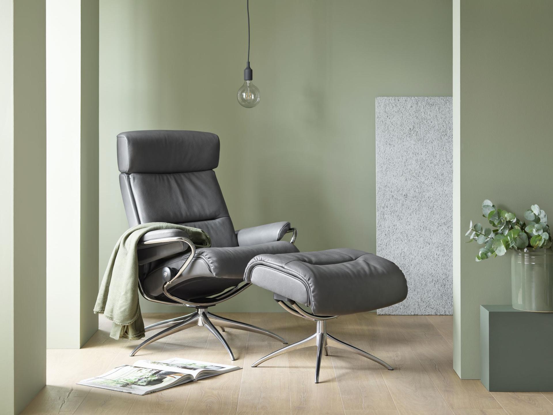 Stressless Tokyo Paloma Metal Grey Star Chair