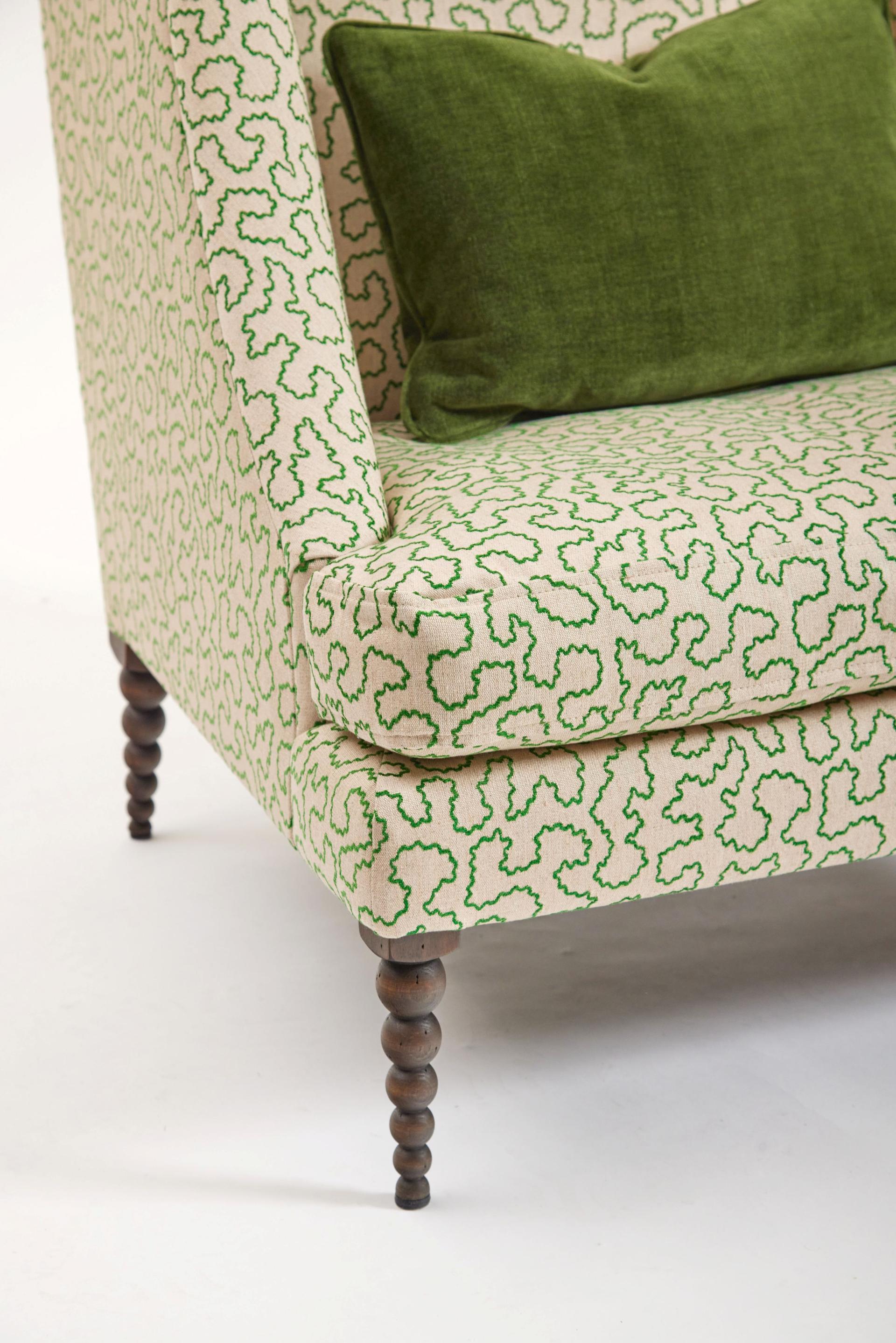 Boodle High Back Armchair