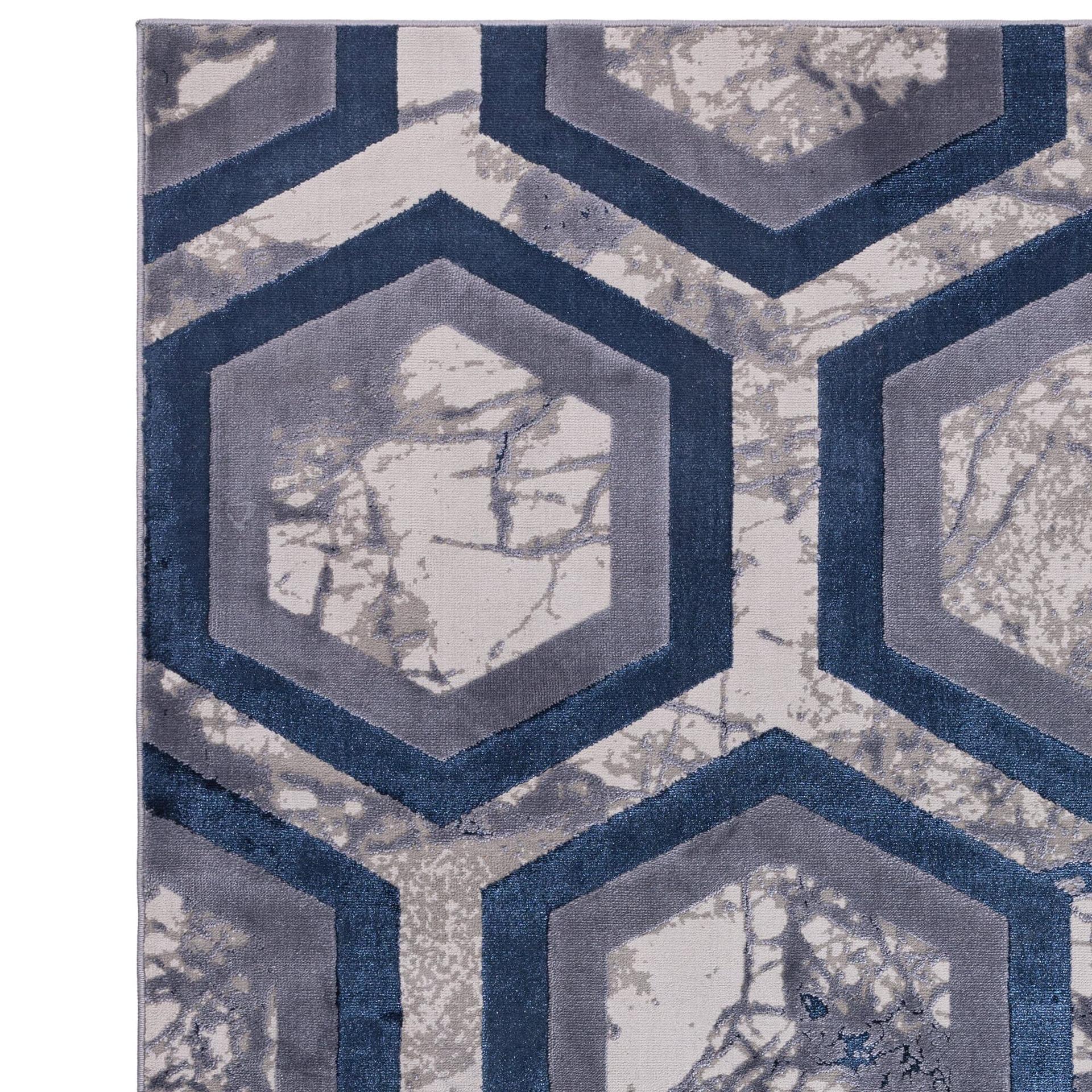 Aurora Rug Hexagon AU19