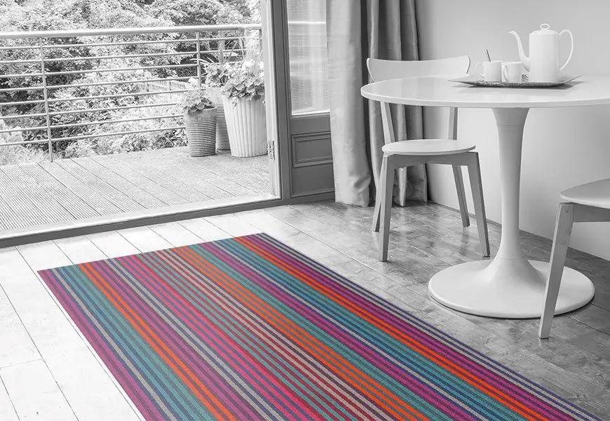 Margo Selby Stripe Rug Waltzer