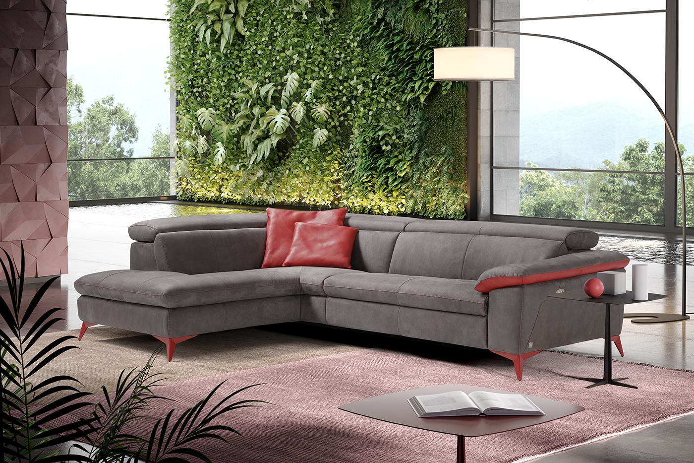 Martine LHF Corner Sofa Cashmere Mud