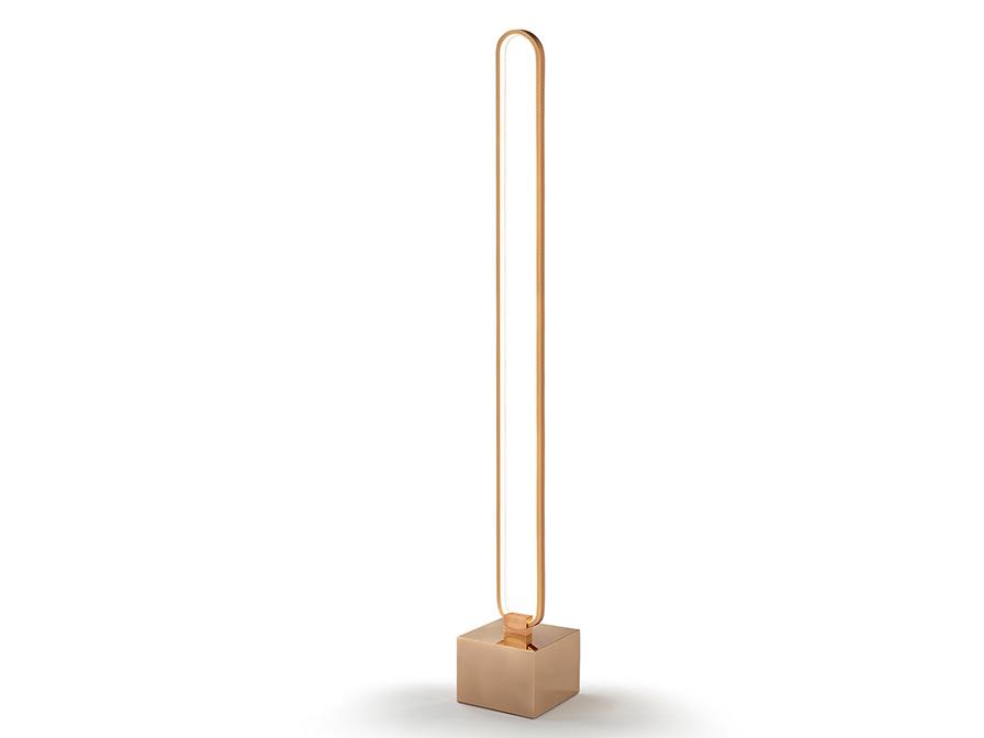 Colette Floor Lamp Rose Gold