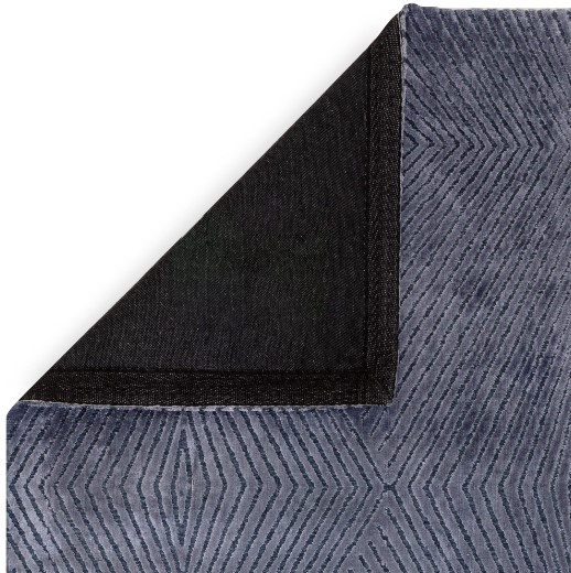 Clarke and Clarke Rug Blue Twilight