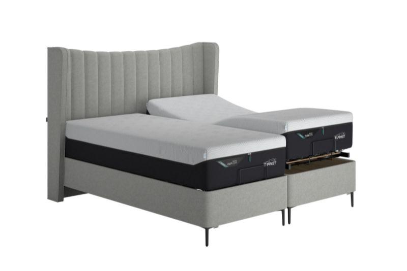 Tempur Suffolk Slim Disc Adjustable Divan 6ft