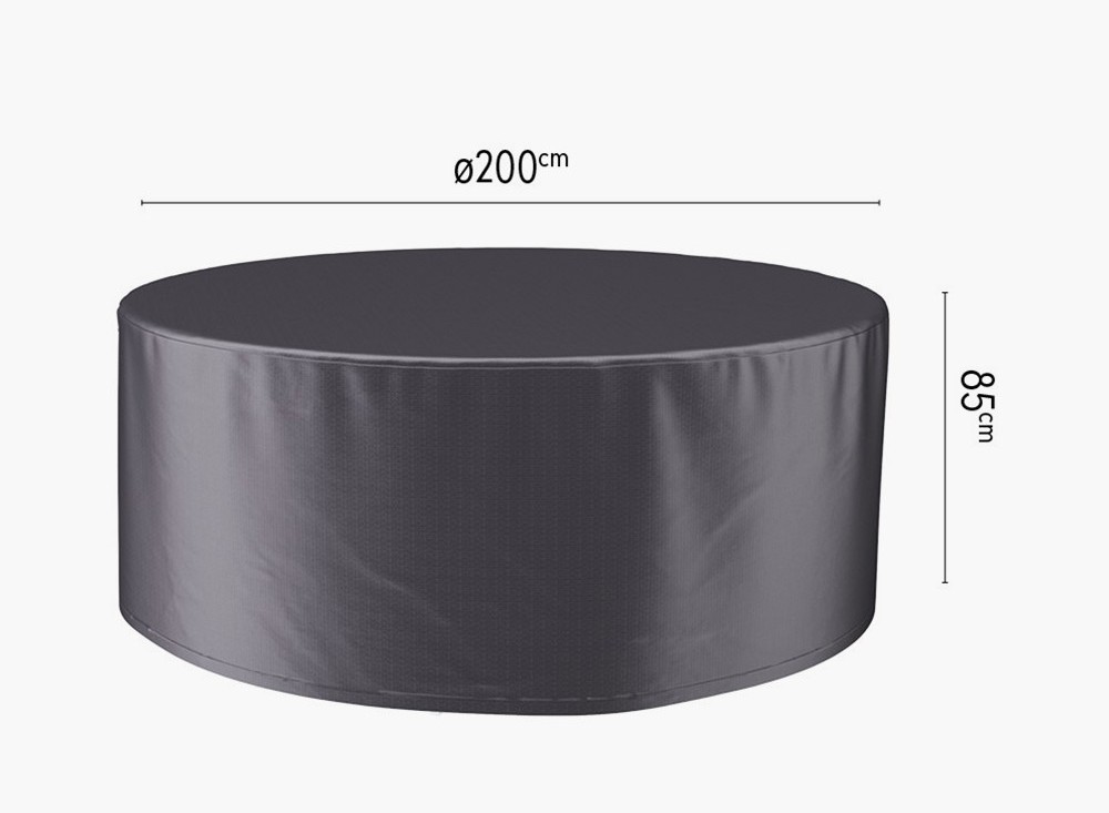 Round Garden Furniture Cover 200x85cm