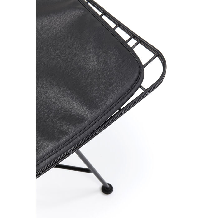 Black Grid Chair