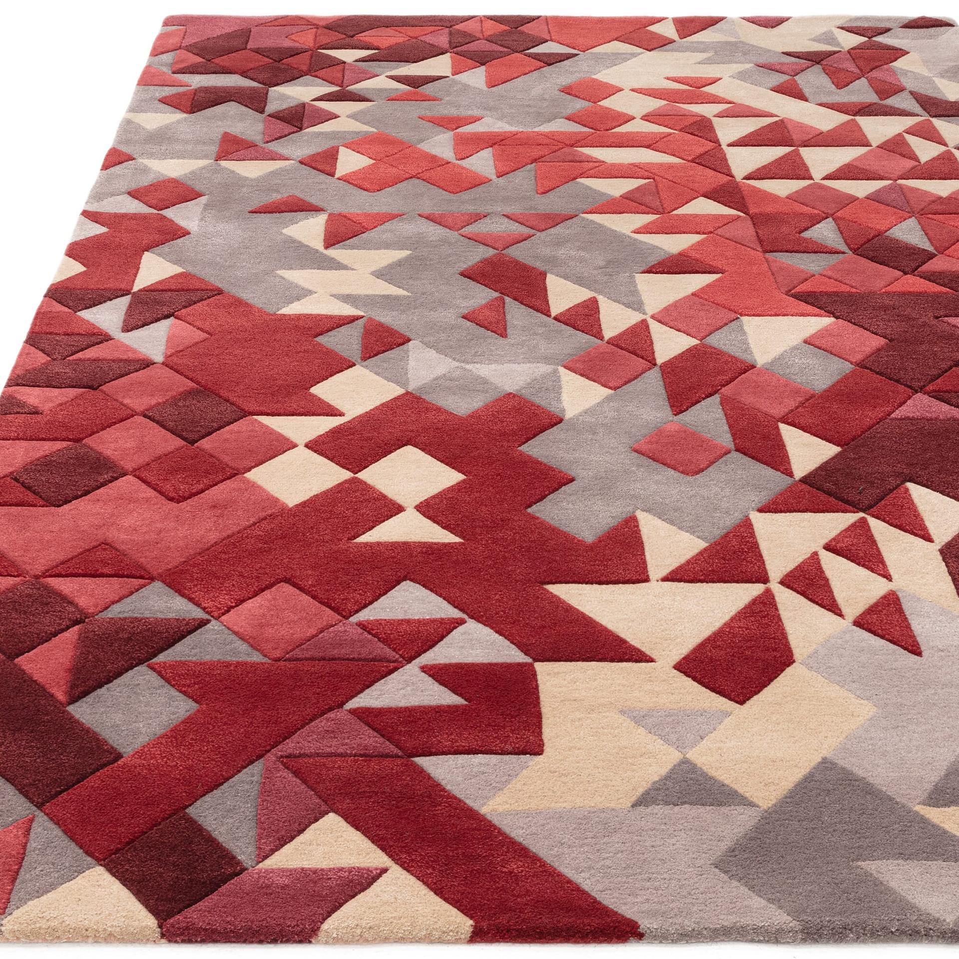 Enigma Rug Red Multi