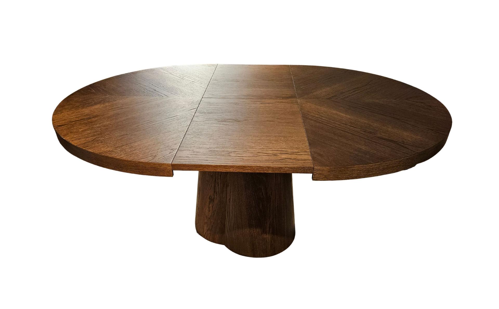 Ailbhe Round Extending Dining Table Bordo