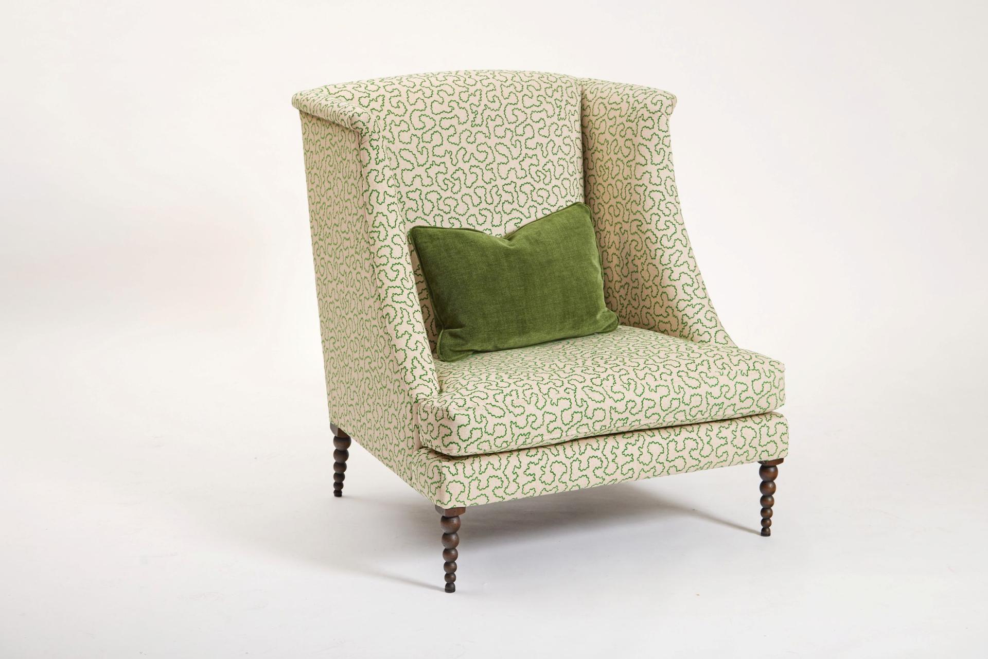 Boodle High Back Armchair