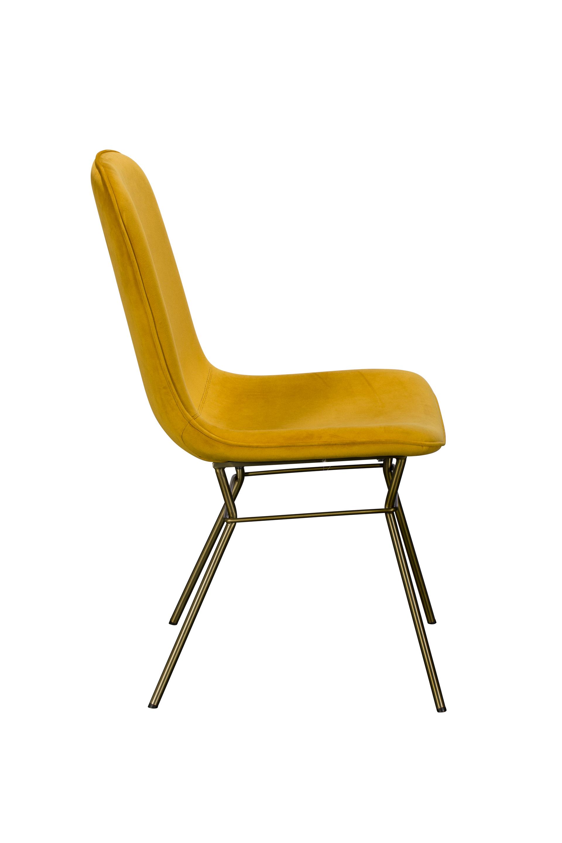 Ruby Mustard Dining Chair