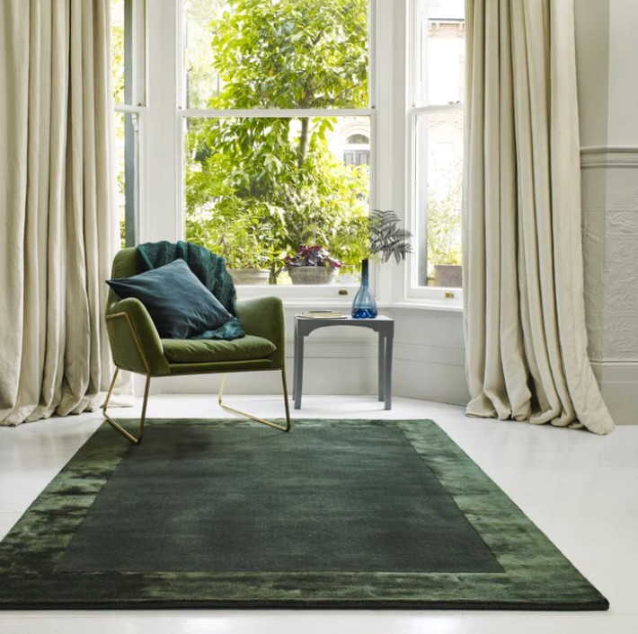 Ascot Rug Green