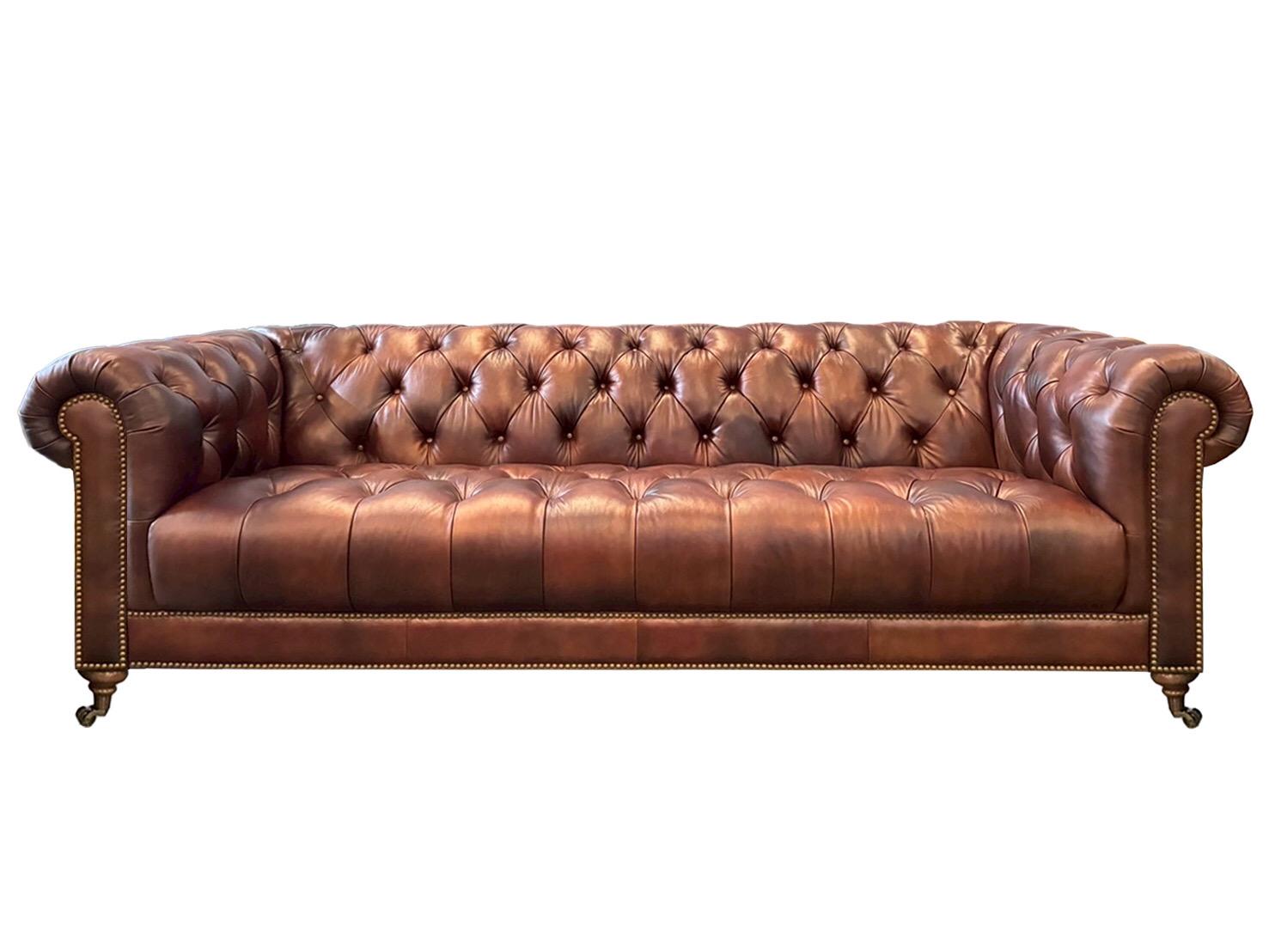 Webb & Barker 4 Seater Sofa Vinted Tan